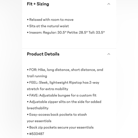 NWOT Athleta Trekkie Parachute Aspen Olive Pant Size 12. - Picture 10 of 10